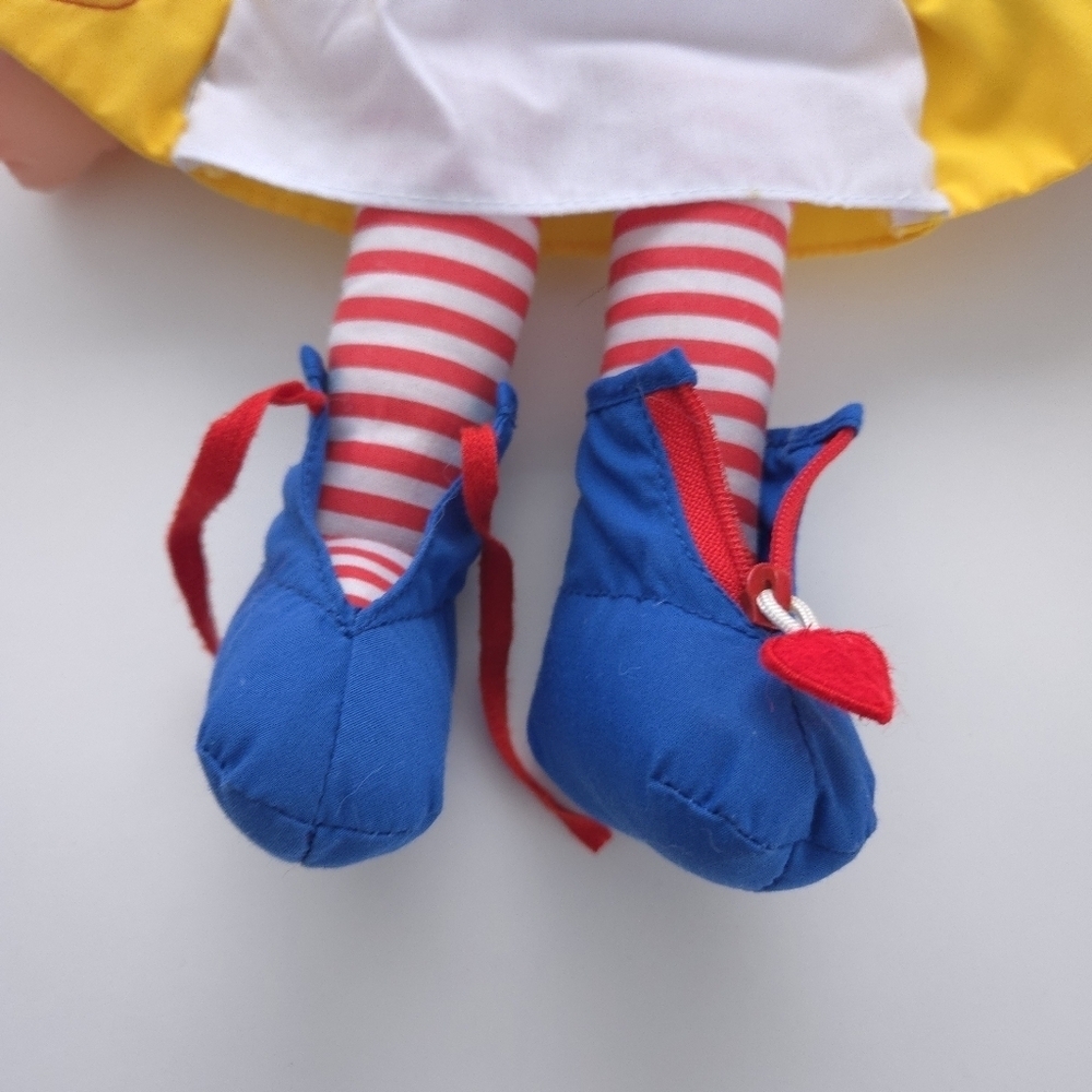 Vintage Playskool Raggedy Ann Dress Me Plush Doll 1991 - Picture 8 of 11
